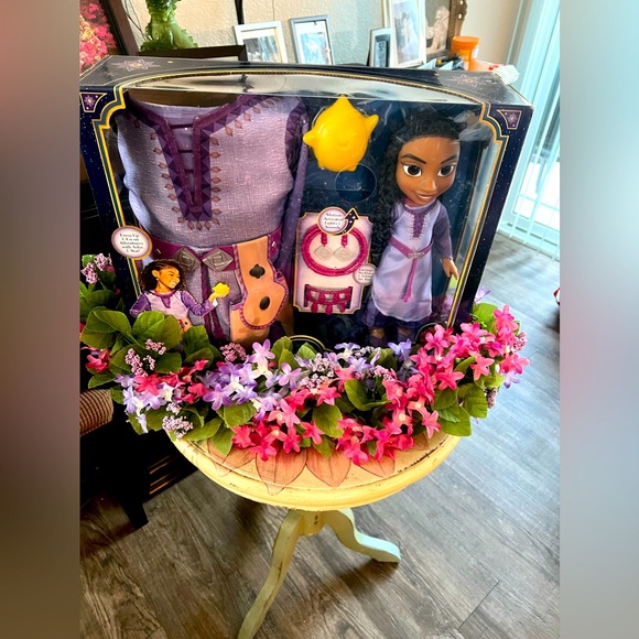 Disney Other - 💕NIB💕 Disney WISH, Asha Full-sized (14'') Doll and Dress Up Set.